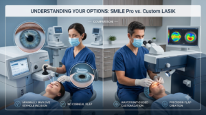 SMILE Pro vs. Custom LASIK